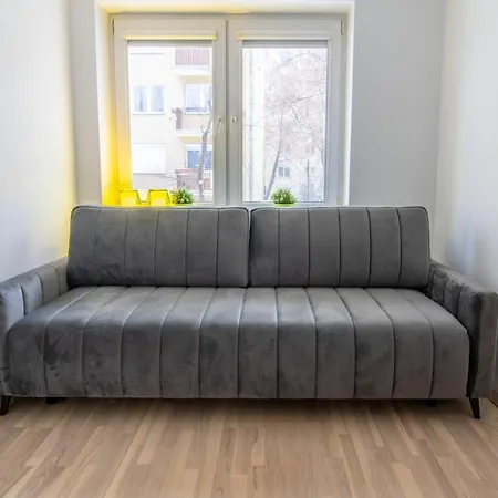 W Sercu Powisla, Balkon, Klimatyzacja, Wifi, Brak Tv Lägenhet *